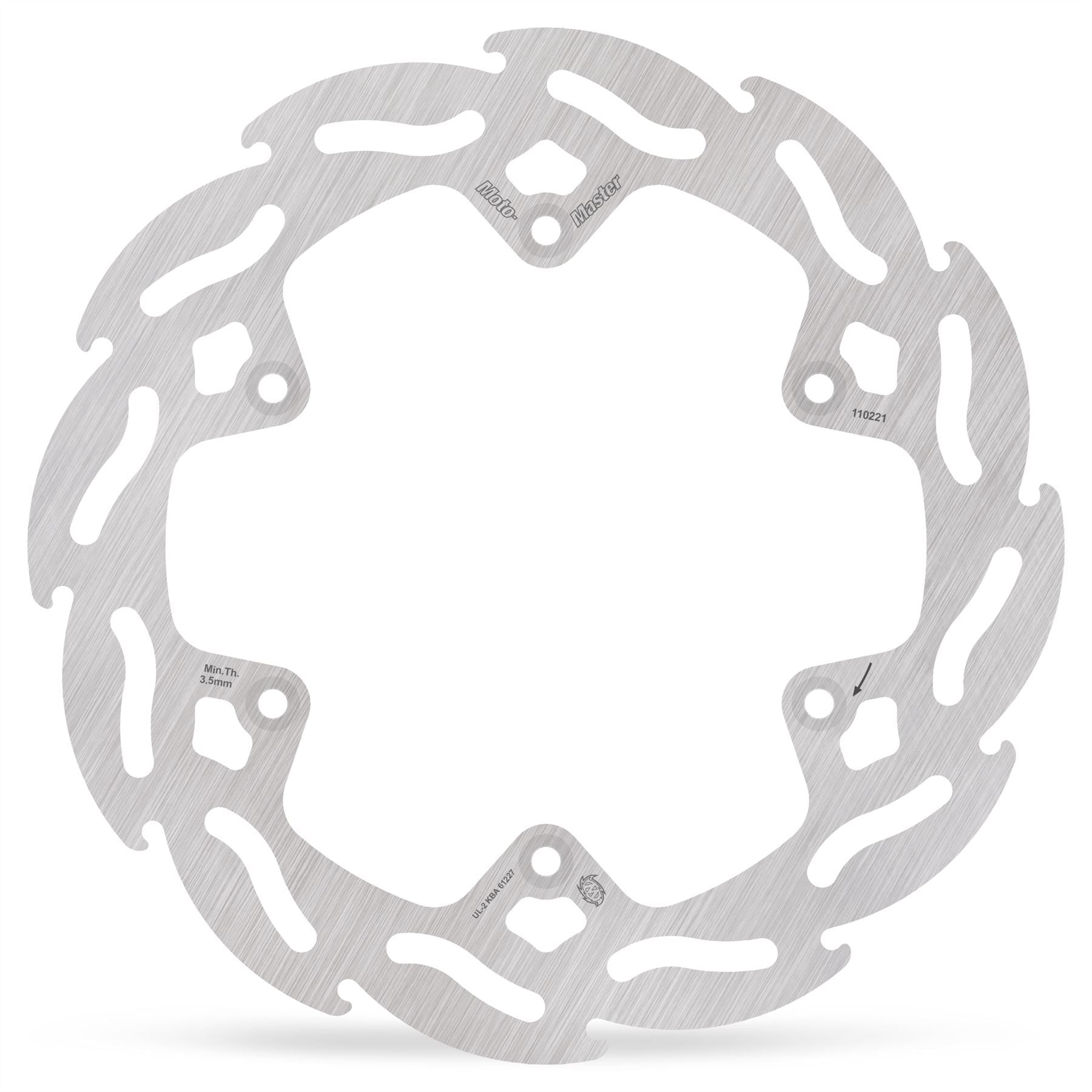 Moto-Master Flame Series 220 mm Rear Brake Disc